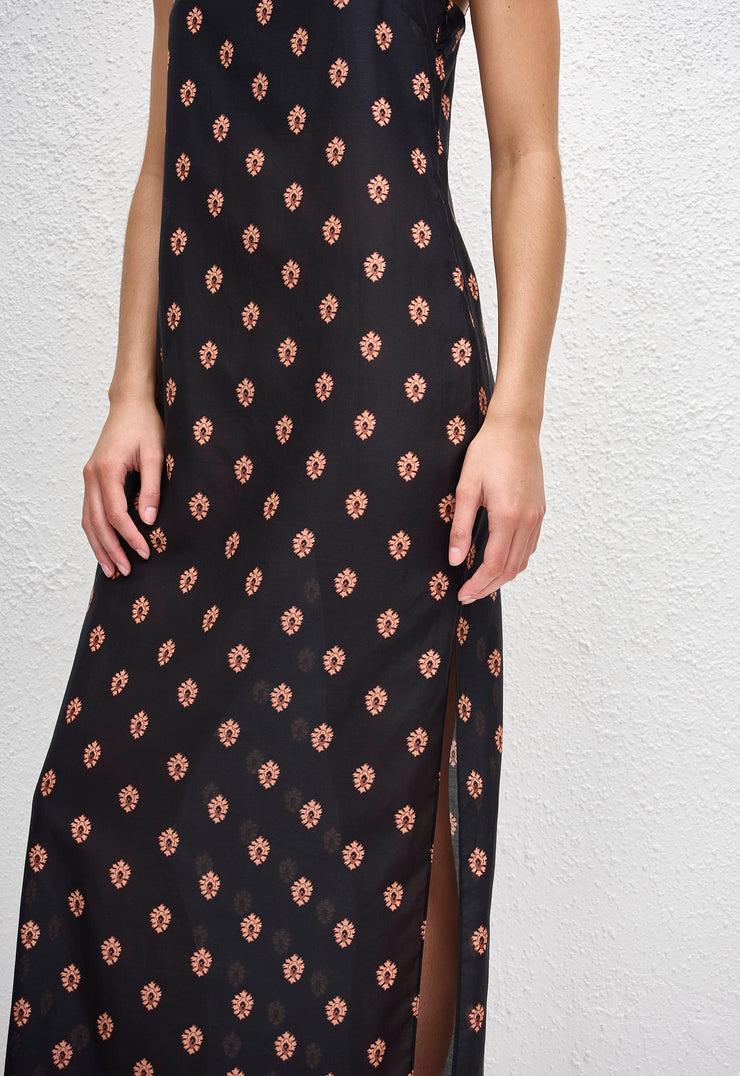 Square Shift Midi Dress - Vida - Matteau