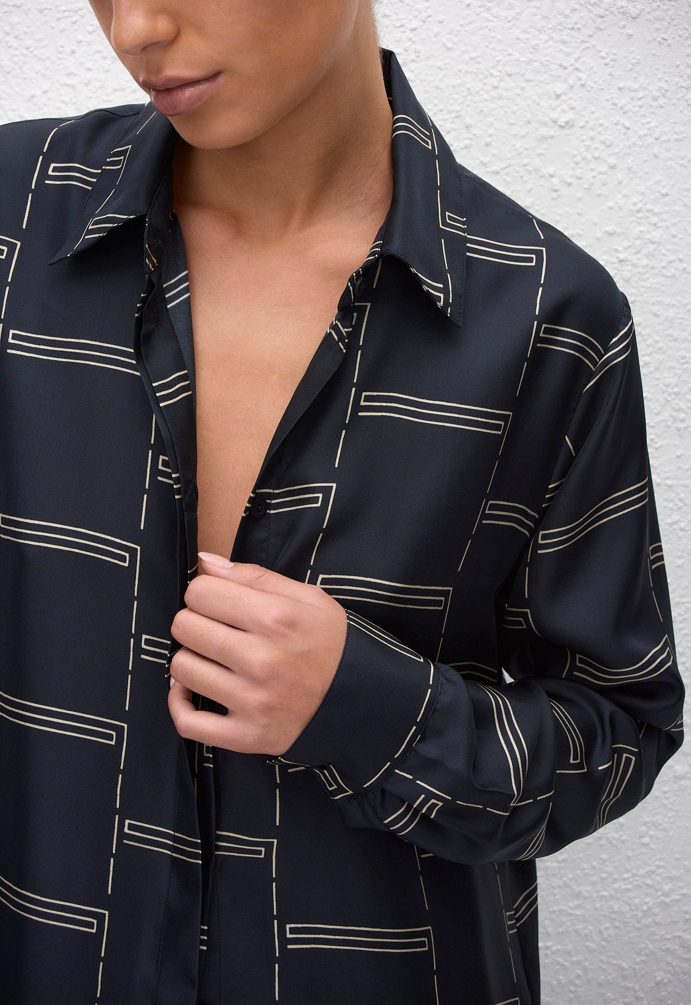 Twill Long Sleeve Shirt - Bamboo - Matteau