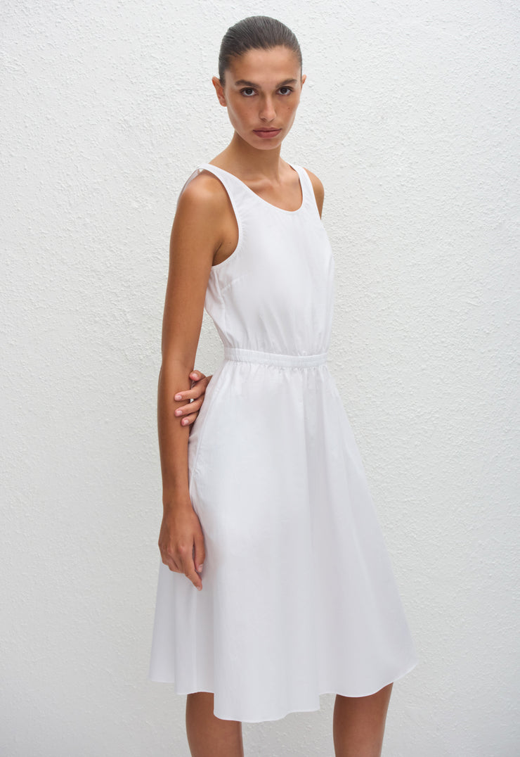 Tank Midi Dress - White - Matteau