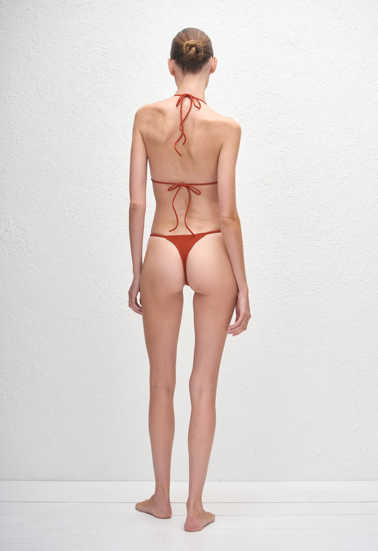 Tres Petite Brief - Tomato Crinkle - Matteau