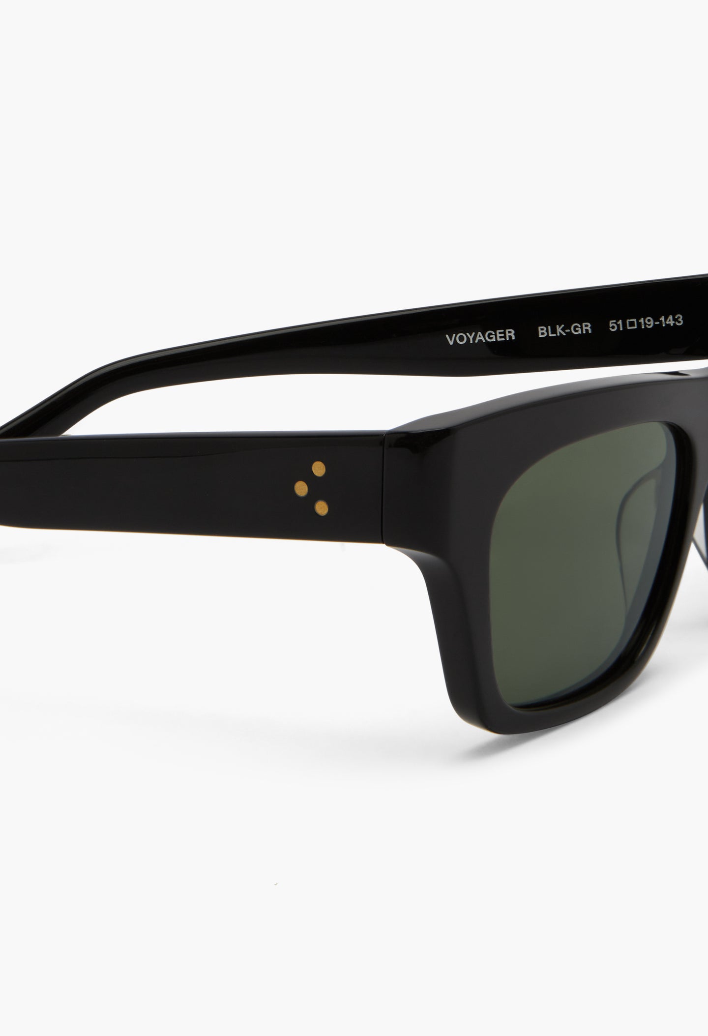 Voyager - Black (Green Lens) - Matteau